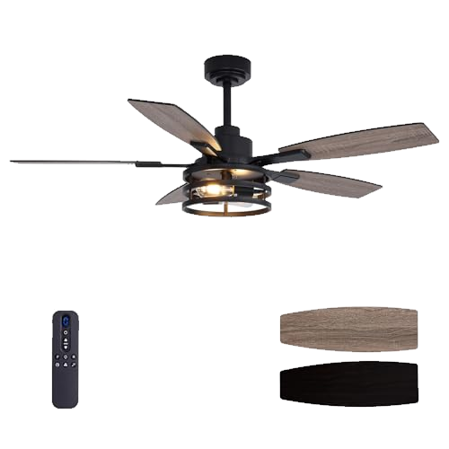 52 Inch Ceiling Fans with Lights and Remote Control